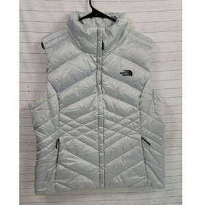 The North Face Aconcagua Down 550 Puffer Vest in Lunar Ice Grey, sz XL